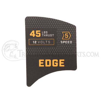 Minn Kota Edge 45 Top Cover Decal (Foot Control) - 2265780