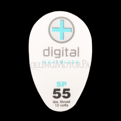 Minn Kota Riptide Powerdrive 55 Top Cover Decal (RT/SP 55) - 2315689