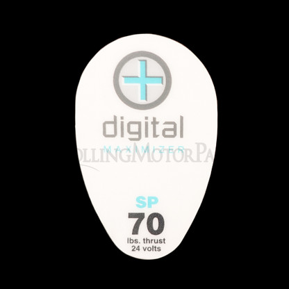 Minn Kota Riptide Powerdrive 70 Top Cover Decal (RT/SP 70) - 2315690