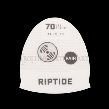 Minn Kota Riptide 70 BT Top Cover Push Button Decal (I-Pilot) - 2315604
