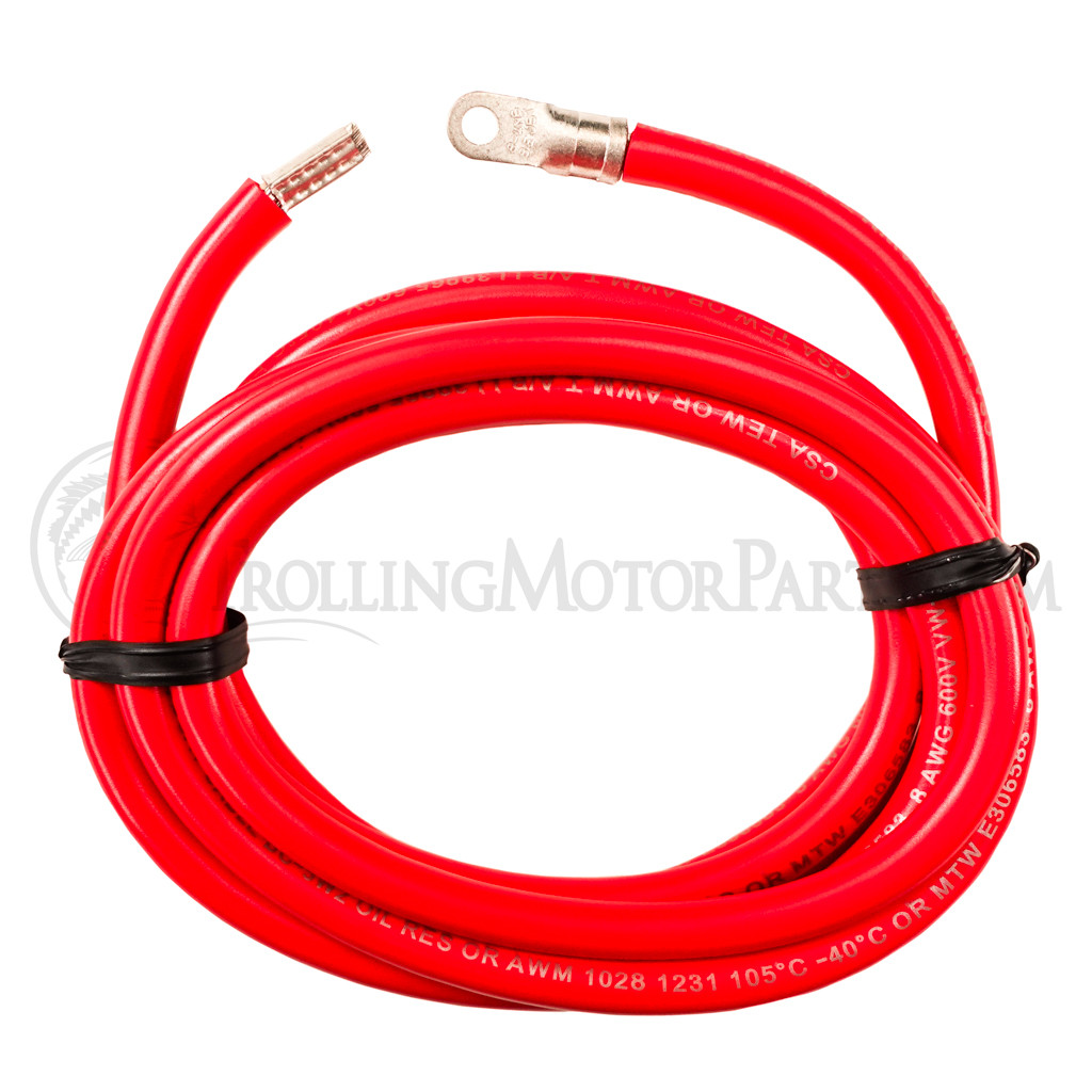 レッドコード Minn Kota Quest Leadwire (Red)(8AWG)(64.88