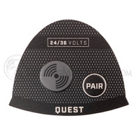 Minn Kota Riptide Quest Push Button Decal (Black)(SW) - 2395595
