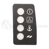 Minn Kota Ultrex Quest Foot Pedal Indicator Light Decal - 2295627