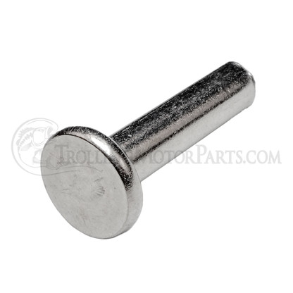 Motor Guide Foot Pedal Cable Pulley Solid Rivet - Long (X3 / X5) - 001010574