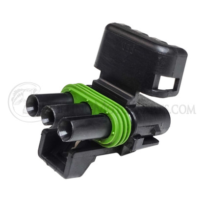 Motor Guide 3-Hole Female Connector (Black) - 8M4003767