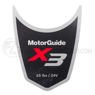 Motor Guide X3 65 Decal