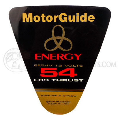 Motor Guide Energy 54 Decal (EF54V) - MCF05616