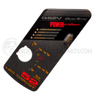 Motor Guide Q52V Power Plus Decal - MET05606