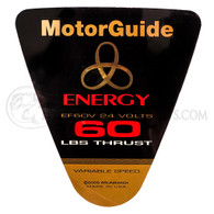 Motor Guide Energy 60 Decal (EF60V)