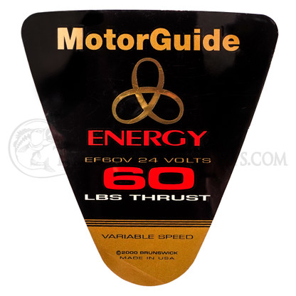 Motor Guide Energy 60 Decal (EF60V) - MRF05625