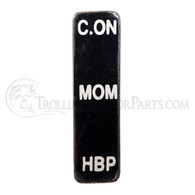 Motor Guide Toggle Switch Decal (CON/MOM/HBP)