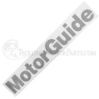 Motor Guide Bow Mount Decal (Silver) - MRK19003