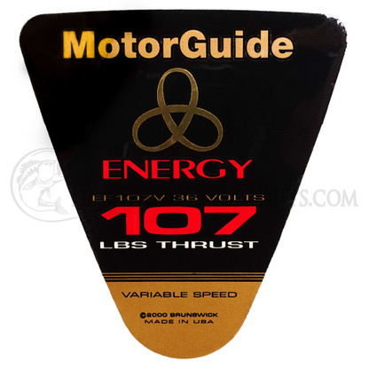 Motor Guide Energy 107 Decal (EF107V) - MAF05617