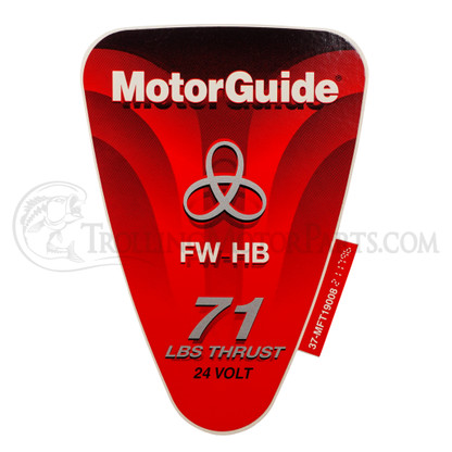Motor Guide Freshwater 71 Decal (FW-HB) - MFT19008T