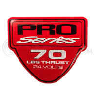 Motor Guide Pro Series 70 Decal
