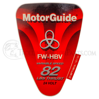 Motor Guide Freshwater 82 Decal (FW-HBV) - MFT19015