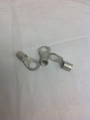 Solid Ring Terminal Wire Connector 6AWG - 3/8" (3 Pack) -