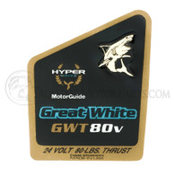 Motor Guide Great White 80 Decal - MXT05639