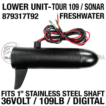 Motor Guide Lower Unit w/Sonar (109# Digital) (Tour) (1") - 879317T92