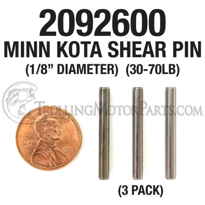 Minn Kota Shear Pin (Small) (3-Pack) - 2092600