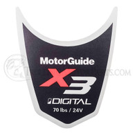 Motor Guide X3 70 Decal (Digital)