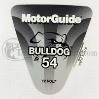 Motor Guide Bulldog 54 Decal 