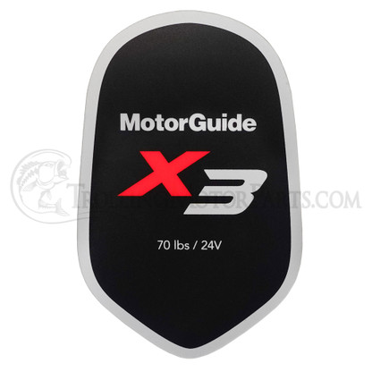 Motor Guide X3 70 Decal (Hand Control) - 8M0124164 / 001015512