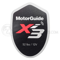 Motor Guide Xi3 52 Decal