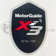 Motor Guide Xi3 52 Decal