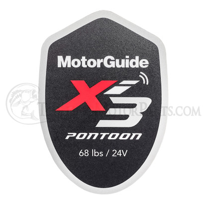 Motor Guide Xi3 68 Decal (Pontoon) - 8M0137682-68P / 001016290