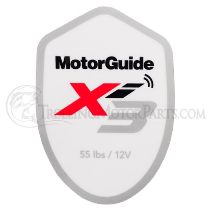 Motor Guide Xi3 55 Decal (Saltwater) - 8M0137683-55 / 001016289