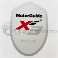 Motor Guide Xi3 55 Decal (Saltwater)