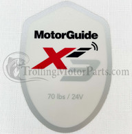 Motor Guide Xi3 70 Decal (Saltwater)