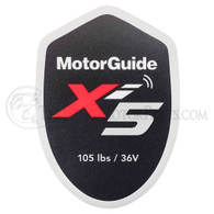 Motor Guide Xi5 105 Decal