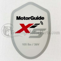 Motor Guide Xi5 105 Decal (Saltwater)