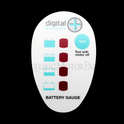 Minn Kota Battery Meter Decal (PD V2) (SW) - 2316606