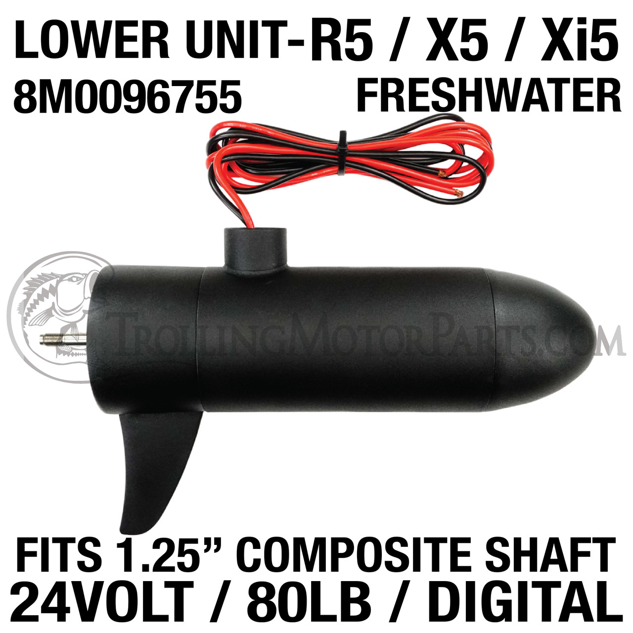 ゆう M.A DCD 80 Motor Guide Lower Unit (80# Digital) (1.25
