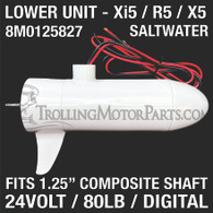 Motor Guide Lower Unit (80# Digital) (1.25") (Saltwater) - 8M0125827