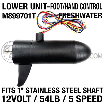 Motor Guide Lower Unit (54# 5-Speed) (1") - M899701T