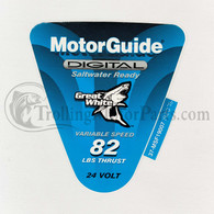 Motor Guide Saltwater 82 Decal (Digital) (Foot-Op) - MSF19007T