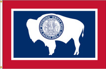 Carlson State Flag - Wyoming