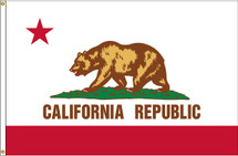 Red Lion State Flag - California