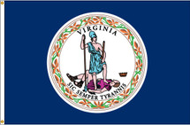 Red Lion State Flag - Virginia