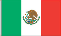 Red Lion Country Flag - Mexico