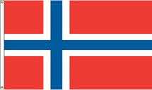 Red Lion Country Flag - Norway