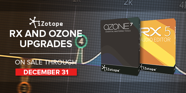 iZotope products from Crossfader Australia
