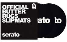 7" Serato ‘Butter Rug’ Slipmats BLACK  (pair)