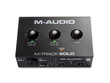 M-Track Solo: 1 Mic Pre, 1 Inst I|O USB Interface
