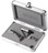 Flight case with insert for single Concorde Cartridge, spare stylus and stylus cleaning brush. Only case and insert included.