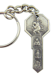 Visor Clip of Guardian Angel 2 1//2H-Protect My Granddaughter Pewter Antique Finish